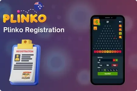 Plinko online game registration